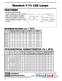 Datasheet MT3403-Y manufacturer Marktech